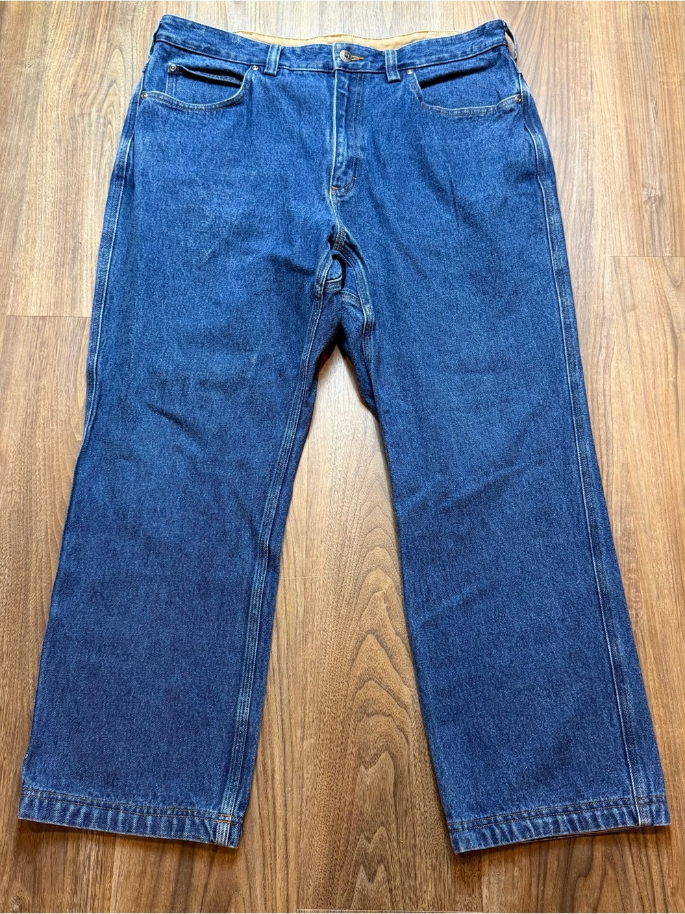 Duluth Trading Company Signature Ballroom Blue Jeans Men’s Size 38x28 EUC